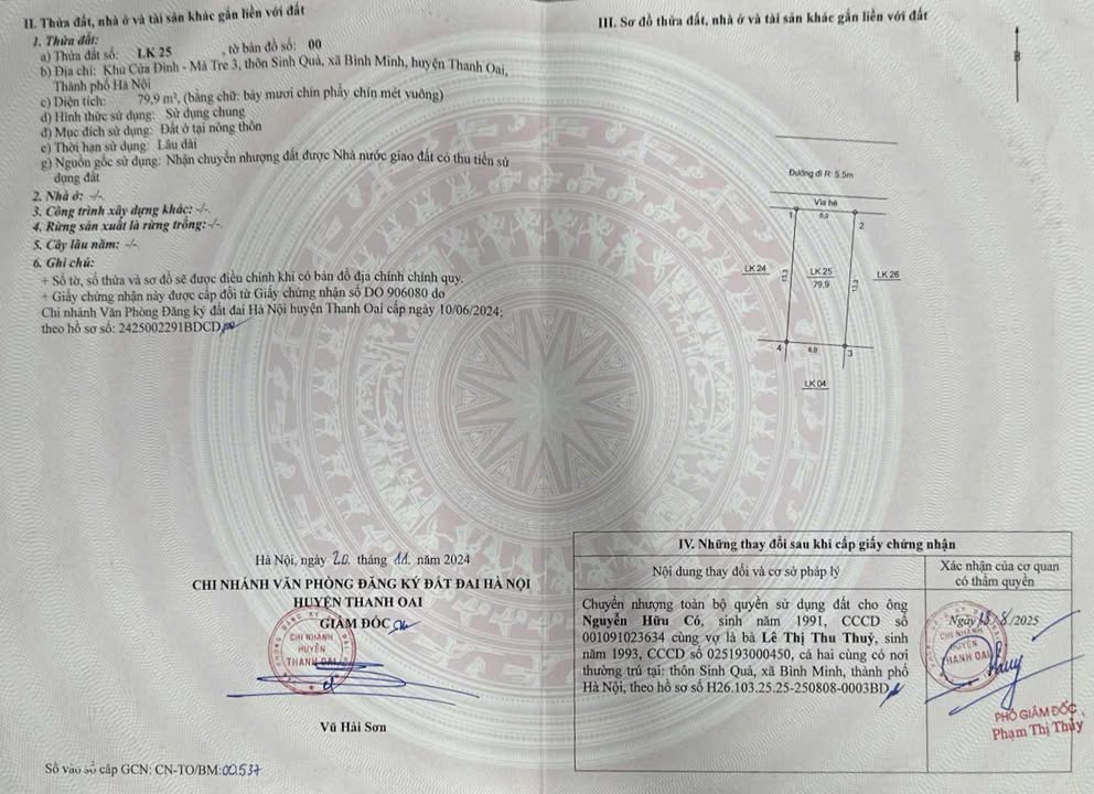 Đất nền Cửa Đình Mả Tre 79,9m² giá 9x triệu - Vị trí thuận lợi gần Quốc lộ 21B!