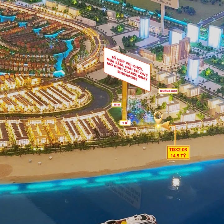 Nhà liền kề Vinhomes Green Paradise Cần Giờ 75m² giá thỏa thuận - View công viên và gần biển!