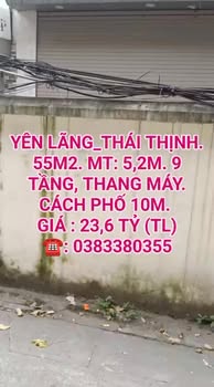 FrontHouse Yên Lãng Đống Đa 55m² giá 23.6 tỷ - Vị trí đẹp, tiềm năng tăng giá cao!