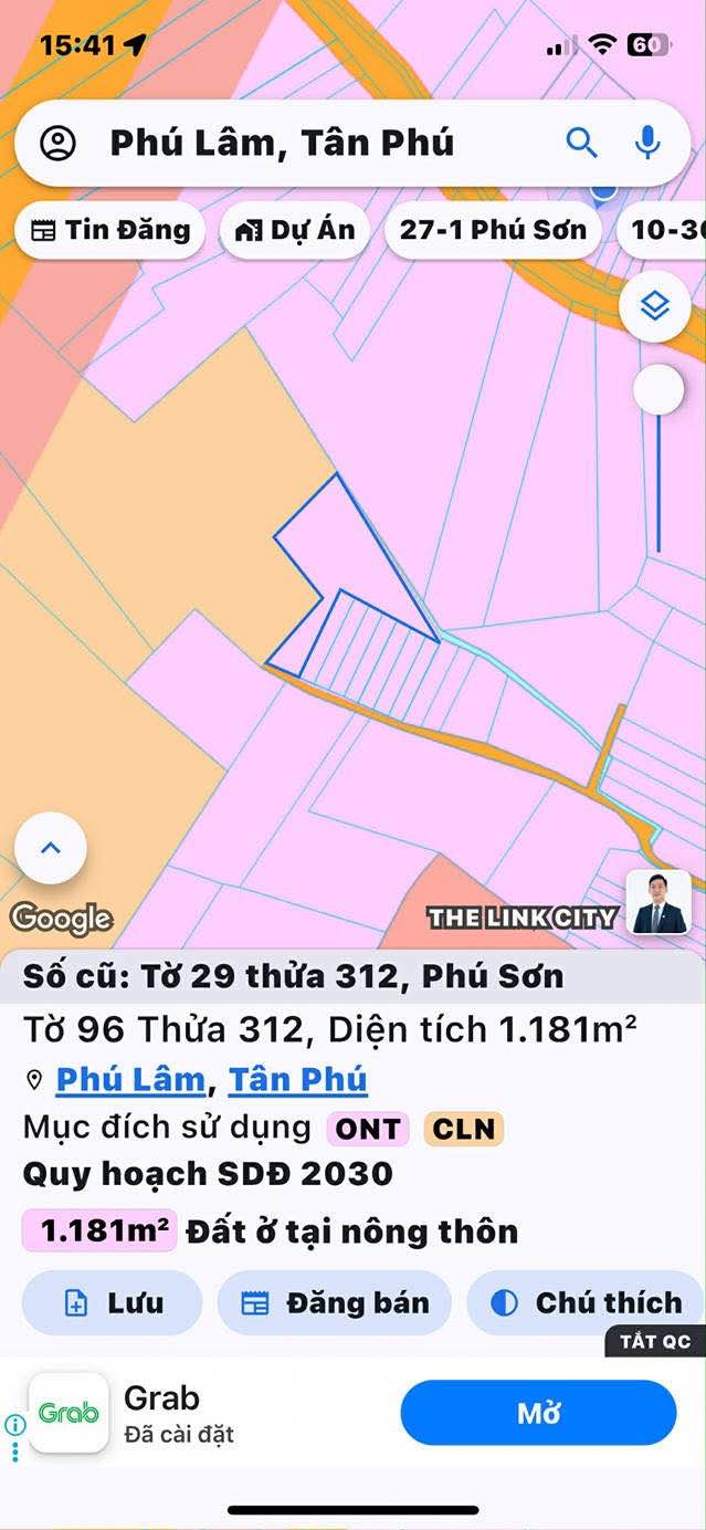 Đất thổ cư 100m² tại Phú Trung, Tân Phú 3.600m² giá chỉ 620 triệu - Cơ hội đầu tư hấp dẫn!