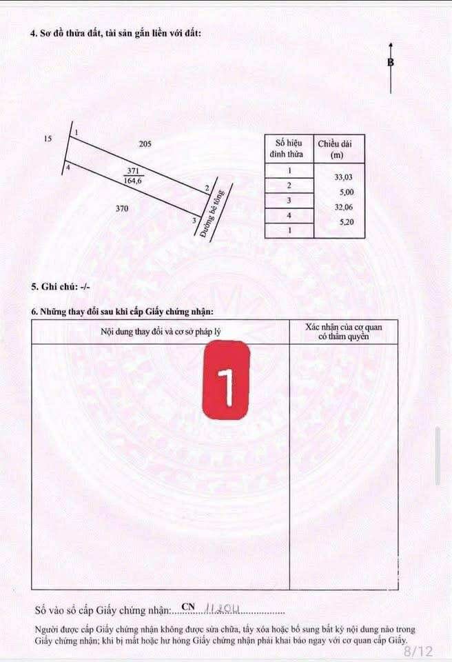 Đất nền xã Bình Giã, huyện Châu Đức, 165m² giá 430 triệu - Đầu tư sinh lời ngay!