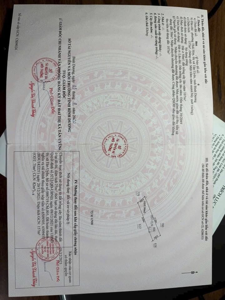 Đất Thổ Cư Tân Khánh Thủ Đức 150m² giá 1.85 tỷ - Sổ hồng riêng, gần trường học!