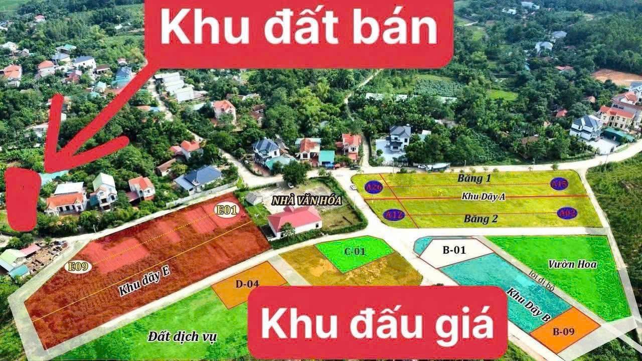 Đất nền Xuân Hòa, Lập Thạch, Vĩnh Phúc 115m² - Giá đầu tư hấp dẫn chỉ từ 550 triệu!