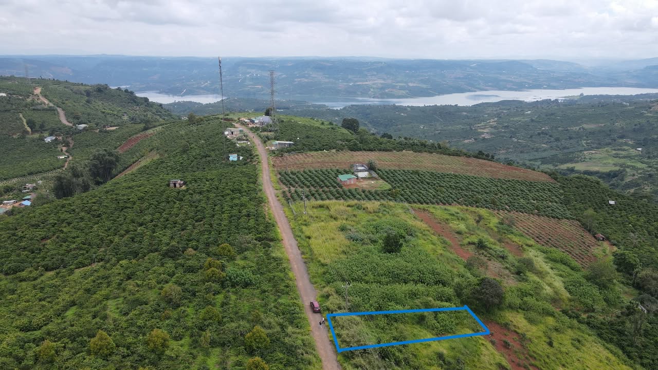 Đất nền Tân Thượng, Di Linh 400m² giá 620 triệu - Sổ đỏ chính chủ, view sông Đồng Nai!