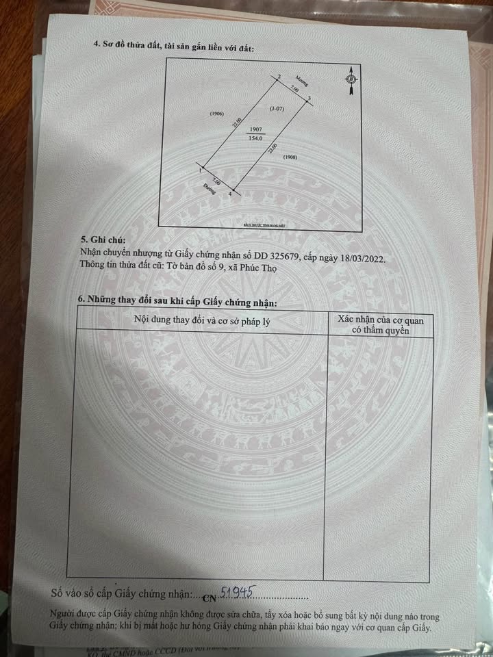 Đất nền xã Phúc Thọ, Nghi Lộc 154m² giá 4 tỷ - Đầu tư sinh lời ngay!