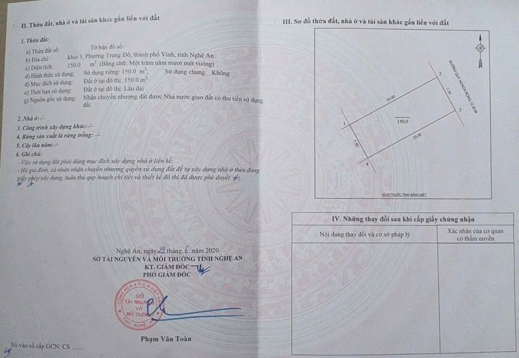 Đất nền D7, phường Trung Đô, 150m² giá 6 tỷ - Vị trí trung tâm kinh doanh sầm uất!