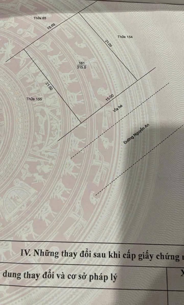 Đất mặt phố Nguyễn An, Hải Dương 315m² - Vị trí đẹp, sổ hồng chính chủ!