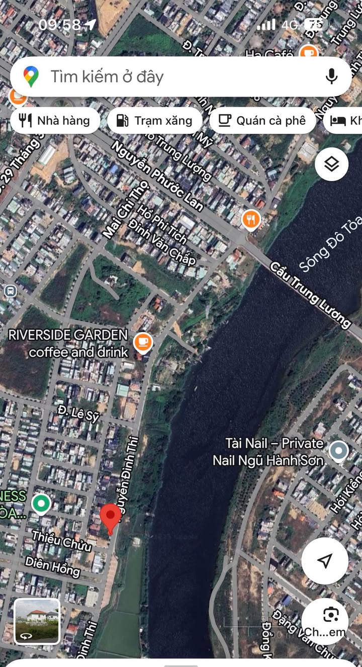 Đất mặt tiền Nguyễn Đình Thi, Hòa Xuân, Cẩm Lệ, Đà Nẵng 300m² - Vị trí đắc địa, phong thủy tốt!