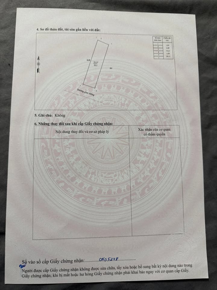 Đất thổ cư tại Khu phố 5, Phong Châu, Phú Thọ 99m² giá 820 triệu - Cơ hội đầu tư hấp dẫn!