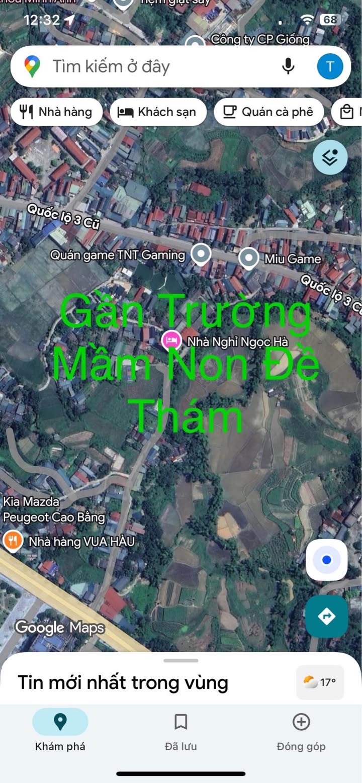 Đất nền Đề Thám, Cao Bằng 150m² giá 1.1 tỷ - Cơ hội đầu tư tuyệt vời!