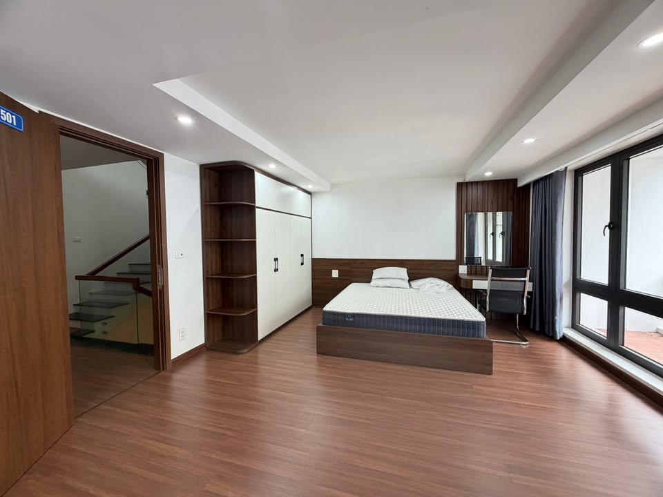 Nhà cho thuê 6 tầng Võ Cường 9 phòng ngủ - Full nội thất, ô tô đỗ cửa!