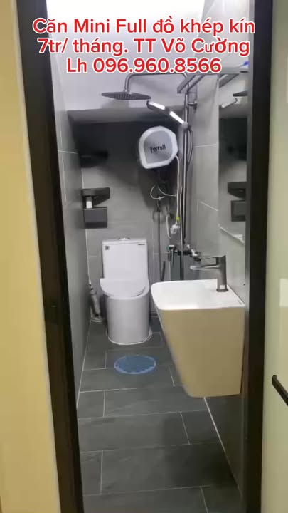 Phòng cho thuê tại Võ Cường, Bắc Ninh 7 triệu - Ở ngay, full đồ!