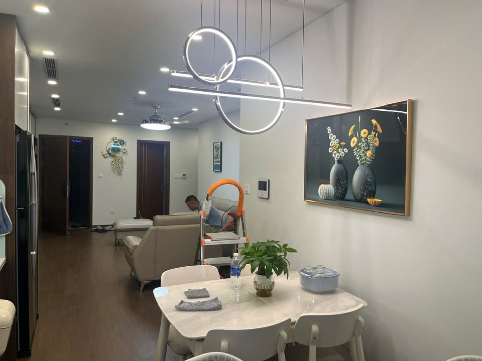 Căn hộ cho thuê Tháp đôi Prime Thái Nguyên 2 ngủ giá 15 triệu - View đường tròn trung tâm thành phố!