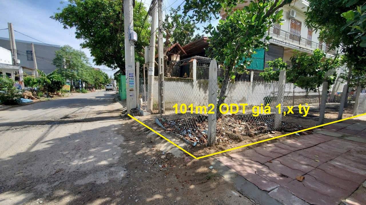 Lô đất thổ cư 101m² Phước Mỹ, Phan Rang-Tháp Chàm giá 1 tỷ - Cơ hội đầu tư hấp dẫn!