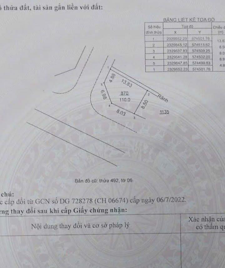 Đất dịch vụ Thăng Long 9 Hoài Đức 110m² - Lô góc mặt tiền rộng, giá đầu tư hấp dẫn!
