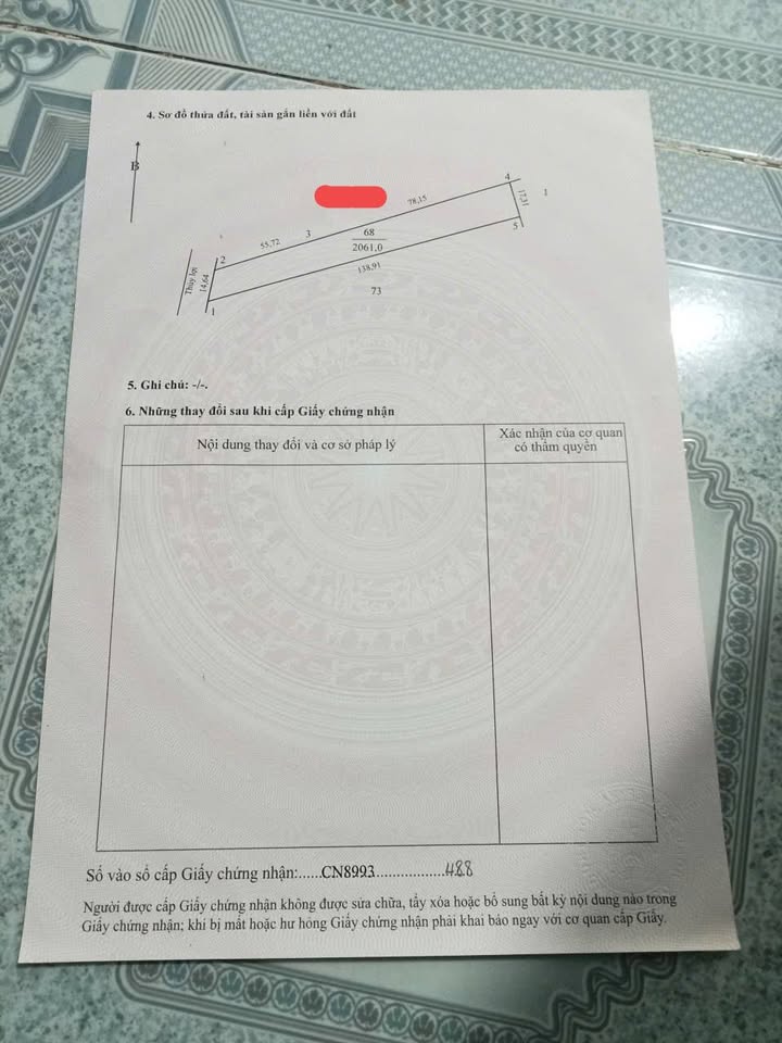 Đất vườn 2060m² xã Vĩnh Thới, Lai Vung, Đồng Tháp - Giá 600 triệu - Cơ hội đầu tư tuyệt vời!