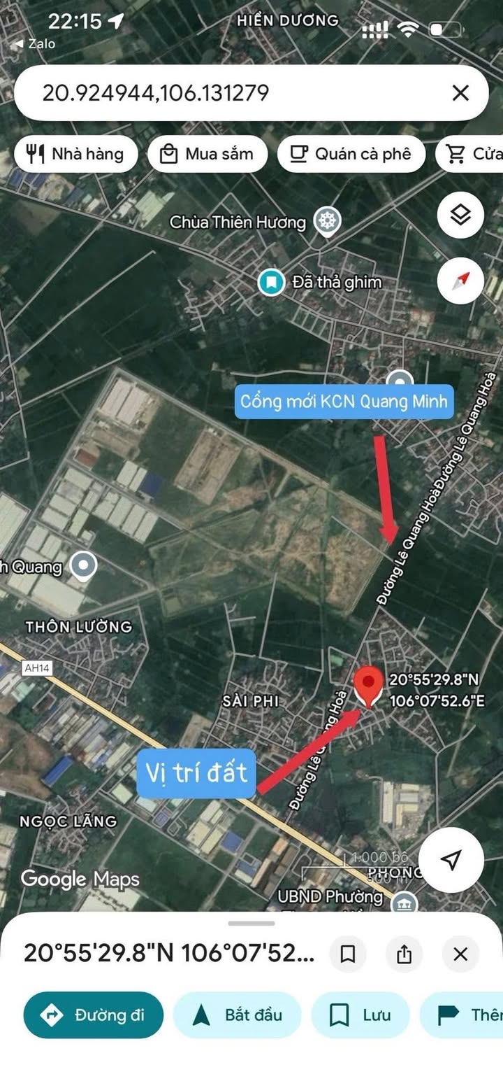 Đất thổ cư Vân An, Minh Đức, Mỹ Hào 70m² giá 1.1 tỷ - Đầu tư hợp lý!