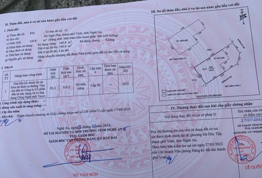 Nhà 3 tầng Xóm 18, Vinh Phú 140m² giá 15 tỷ - Thiết kế hiện đại, lô góc hai mặt tiền!