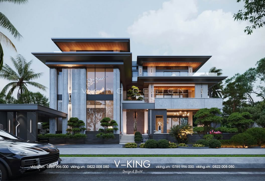 Biệt thự Townhouse mặt tiền Ngô Thế Vinh Hải Châu 218m² giá 10 tỷ - Thiết kế tân cổ điển sang trọng!