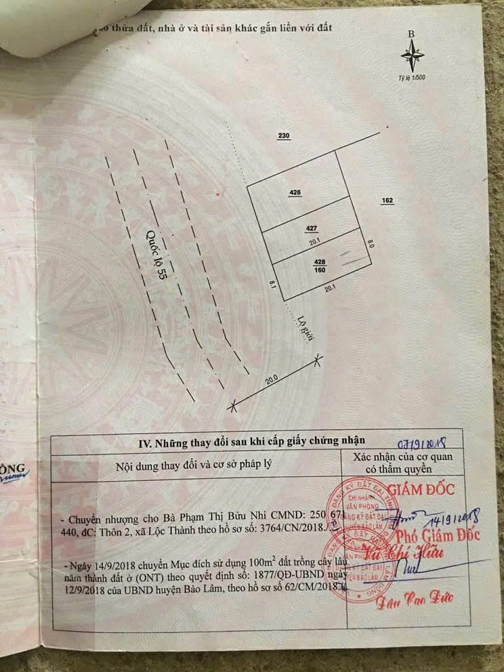 Nhà mặt tiền Quốc lộ 55 Bảo Lâm 210m² giá 4.15 tỷ - Kinh doanh sinh lời ngay!