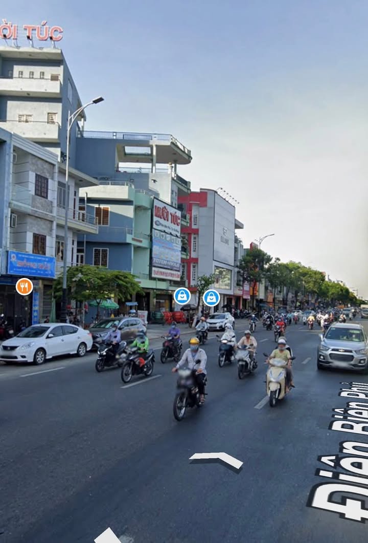 Nhà mặt tiền Điện Biên Phủ, Đà Nẵng 40m² giá 7.75 tỷ - Vị trí kinh doanh đắc địa!