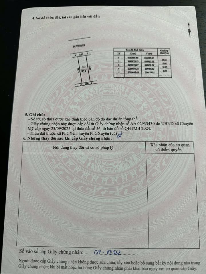 Đất nền Phú Xuyên 83.4m² giá thỏa thuận - Vị trí Kim Cương mặt đường 40m!