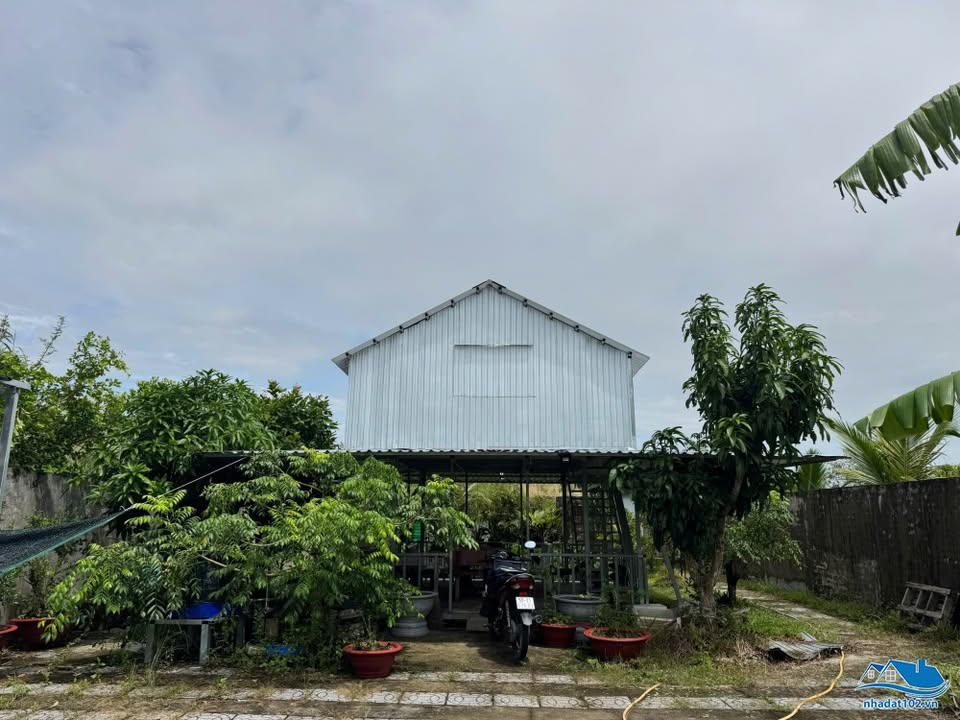 Bán nhà vườn 621m² mặt tiền kênh Đập Đá - Giá 1.1 tỷ, ô tô vào tận nơi!