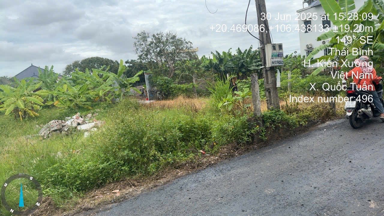 Đất nền Kiến Xương Thái Bình 122m² giá thỏa thuận - Mặt tiền 6m đường nhựa