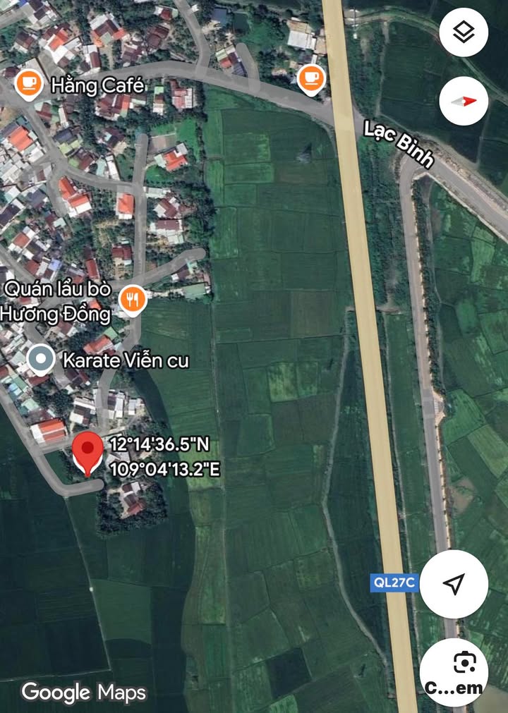 Đất nền xã Bình Lộc 300m² giá 2.1 tỷ - Gần Đà Lạt, view cánh đồng lúa!