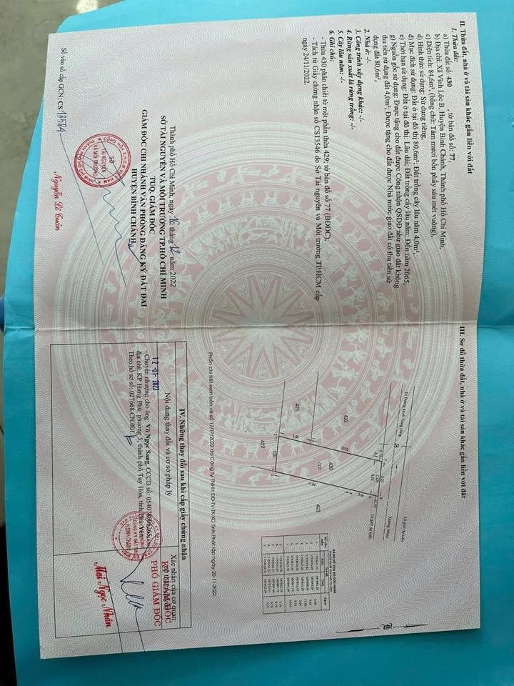 Đất nền ấp 5, xã Vĩnh Lộc B, Bình Chánh 84m² giá 3.8 tỷ - Sổ đỏ chính chủ, thương lượng tốt!