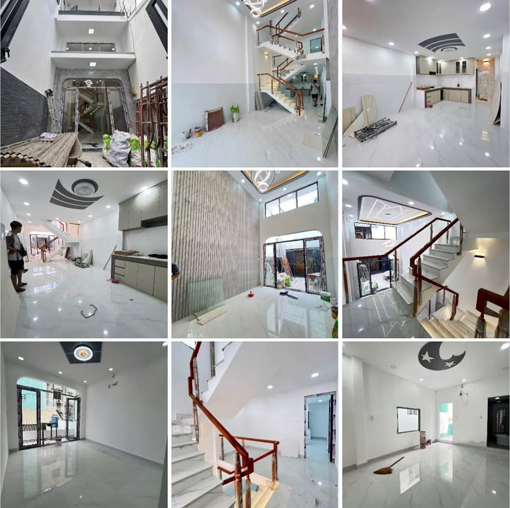 Nhà phố Quận 6 63m² giá 4.78 tỷ - Thiết kế hiện đại, sân rộng rãi!