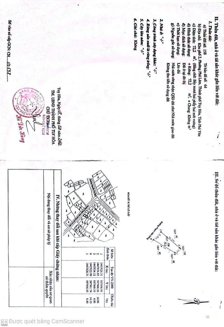 Đất mặt tiền Phạm Văn Đồng, Tuy Hòa 72m² giá 1,5 tỷ - Kinh doanh sầm uất!