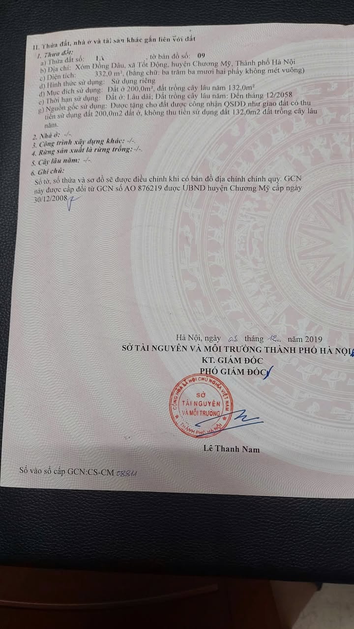 Đất Tốt Động, Chương Mỹ 332m² giá 2.324 tỷ - Đầu tư vàng không thể bỏ lỡ!