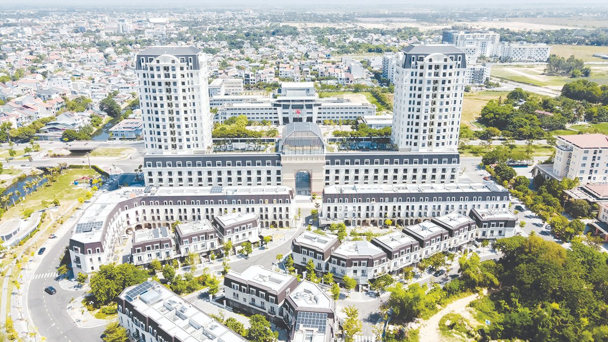 Shophouse 4 tầng The Manor Crown Huế 69m² giá 5.9 tỷ - Đầu tư sinh lời ngay!