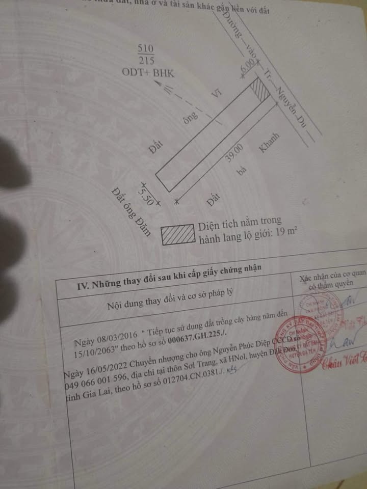 Đất nền Đạ Tẻh Lâm Đồng 215m² giá chỉ 1 tỷ - Chính chủ bán gấp!