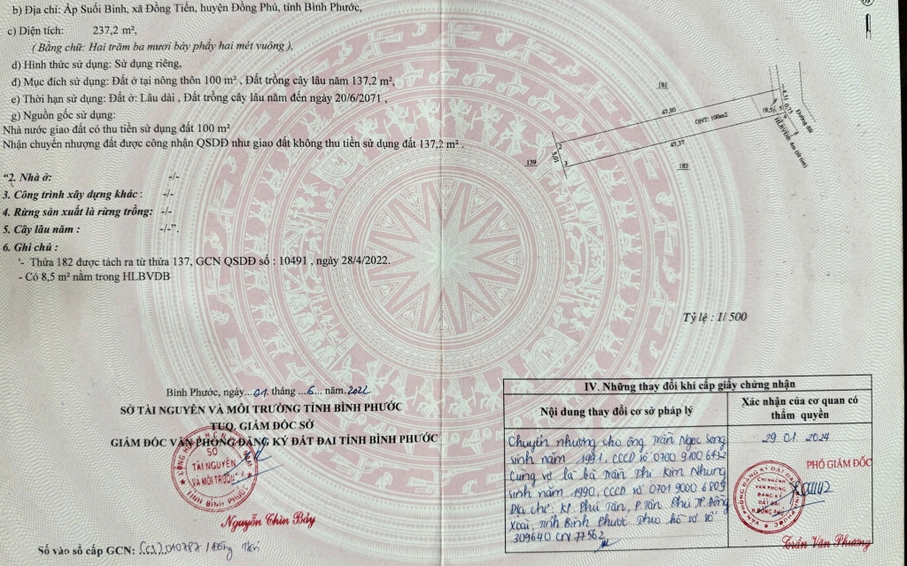 Đất nền Đồng Tiến, Đồng Phú 250m² chỉ từ 80 triệu - Đầu tư sinh lời ngay!