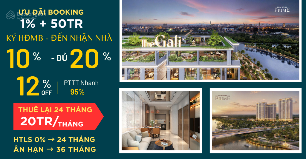 Căn hộ Khải Hoàn Prime Nhà Bè 63m² giá 4.2 tỷ - Sống resort giữa lòng Nam Sài Gòn!
