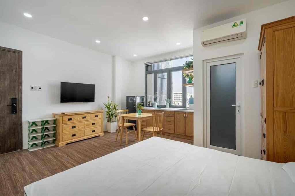 Căn hộ mini 1PN tại Phú Nhuận 35m² giá 6 triệu - Nội thất cao cấp, thang máy