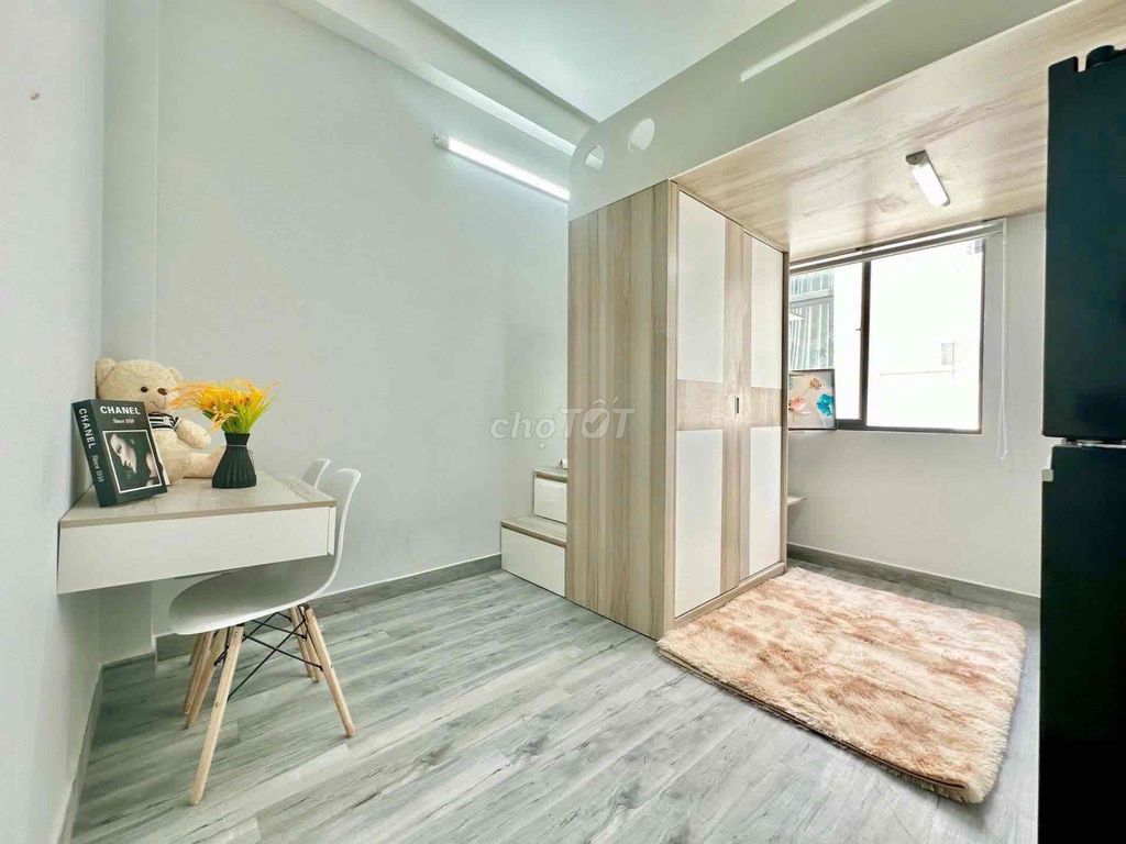 Căn hộ Duplex Hoàng Sa Tân Bình 25m² giá 6.5 triệu - Nội thất mới hoàn toàn
