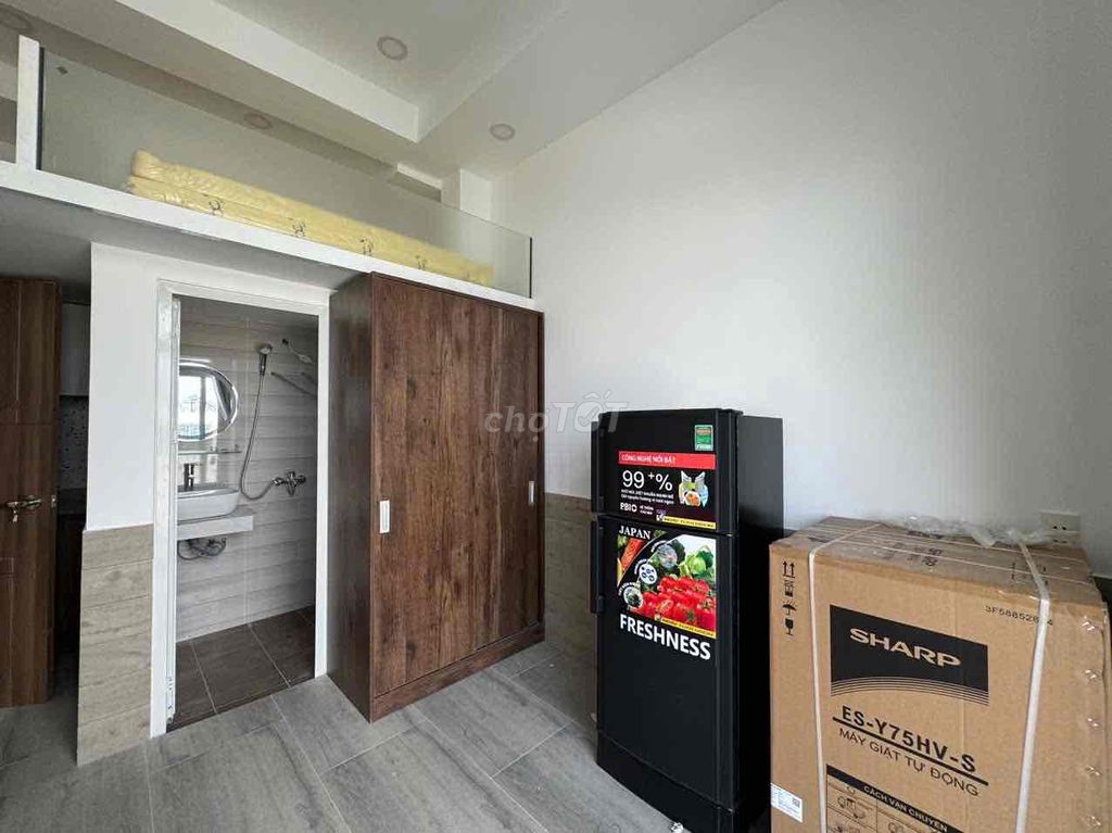 Căn hộ duplex mới 30m² tại Đỗ Ngọc Quang, Quận 8 - Giá chỉ 5.3 triệu, full nội thất!