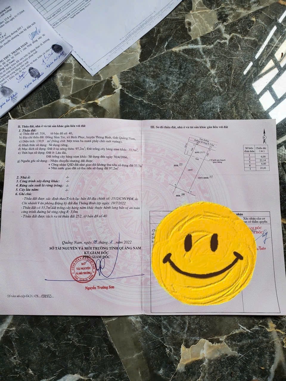 Nhà bán Thăng Bình, Quảng Nam 130m² giá 480 triệu - Đất đẹp, gần khu dân cư
