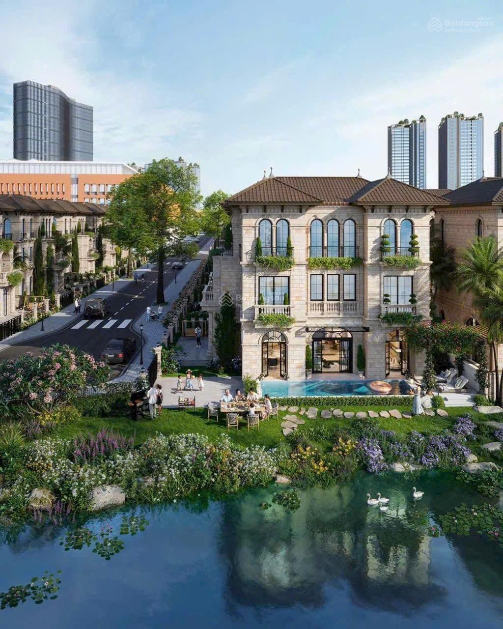 Biệt thự Alluvia City 300m² giá 37 tỷ - Đầu tư an toàn, view hồ tuyệt đẹp!