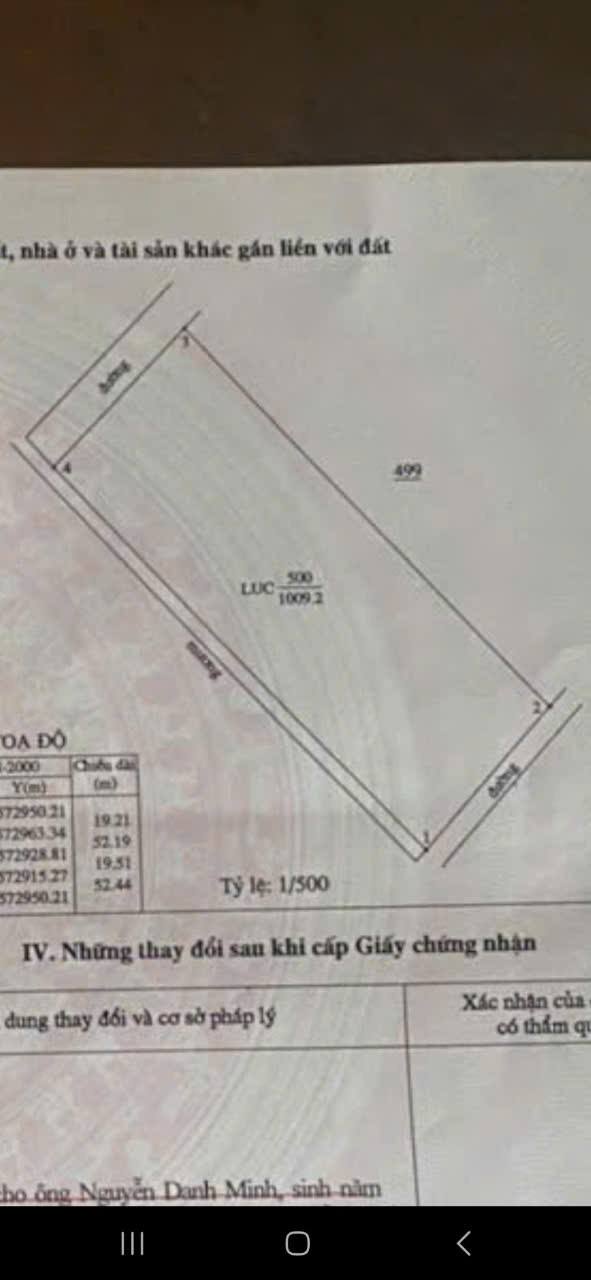 Đất lúa Đại Tảo Quốc Oai 1009m² giá 1.009 tỷ - Cơ hội đầu tư hấp dẫn!