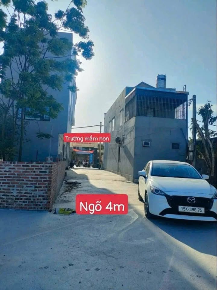 Đất nền Hòa Bình, Thủy Nguyên 62m² giá 1,3 tỷ - Đối diện trường học tiện ích đầy đủ!