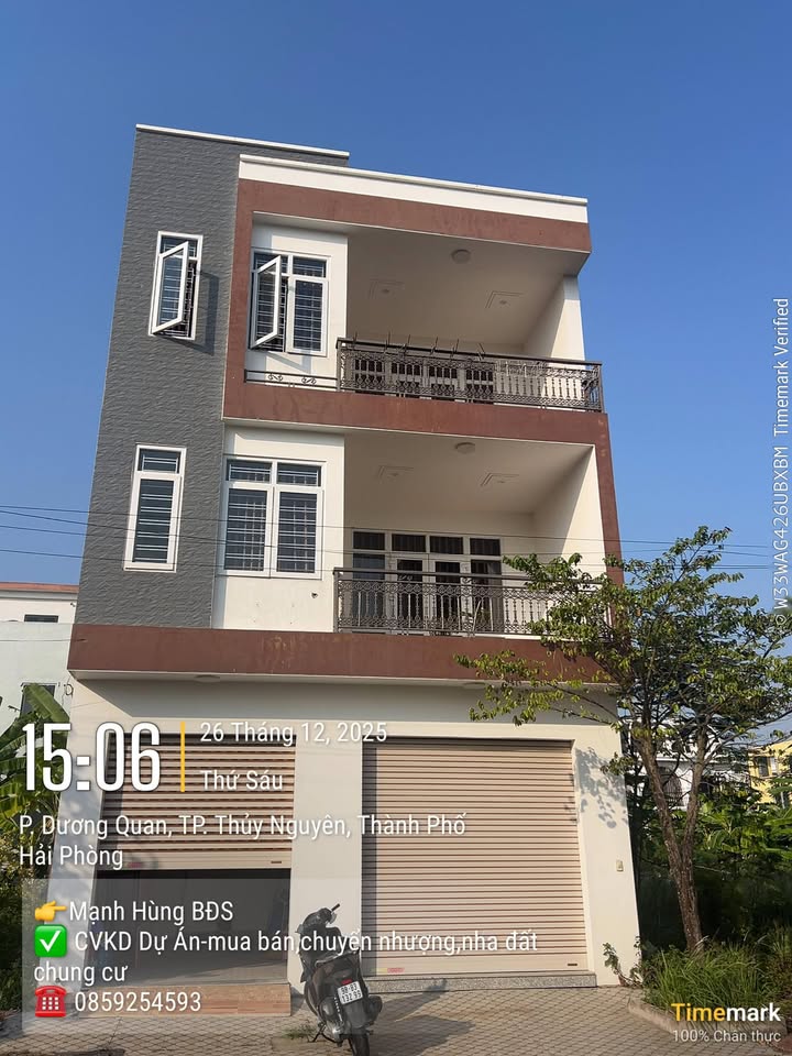 Nhà nguyên căn 3 tầng tại Khu C, Thủy Nguyên, Hải Phòng - Giá thuê cực tốt!