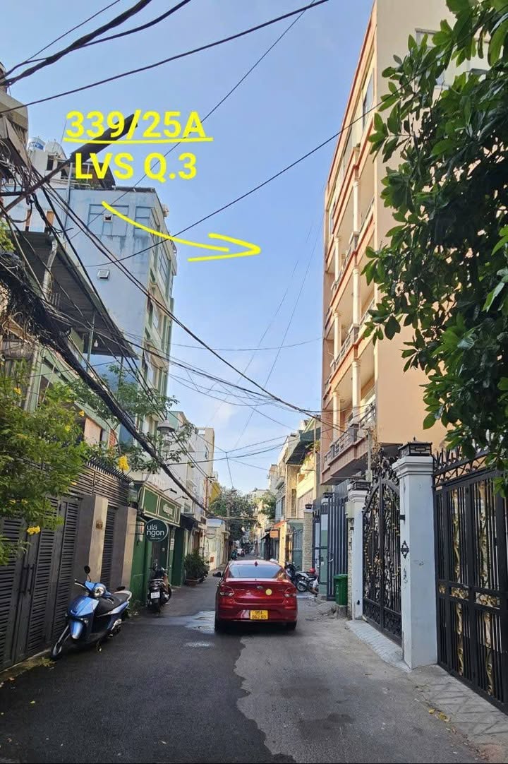 FrontHouse 339/25A Lê Văn Sỹ, Quận 3, 105m² giá 33 tỷ - Hẻm VIP, cho thuê ổn định!