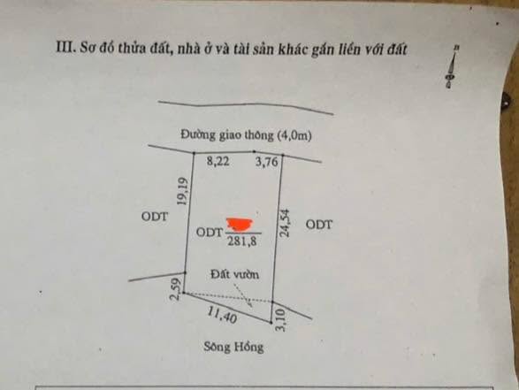 Đất phố Sông Thao, Tiên Cát 281.8m² giá 5.636 tỷ - Tận dụng tiềm năng đầu tư!