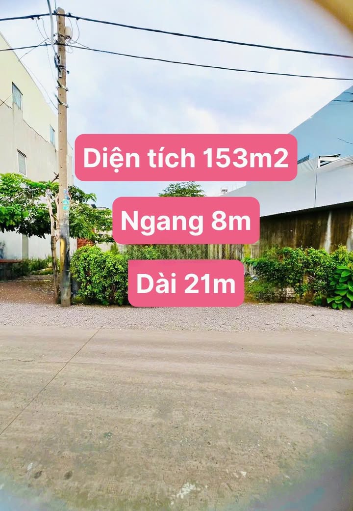 Lô đất mặt tiền Tô Ký, Trung Chánh 153m² chỉ 4.95 tỷ - Cơ hội đầu tư tuyệt vời!