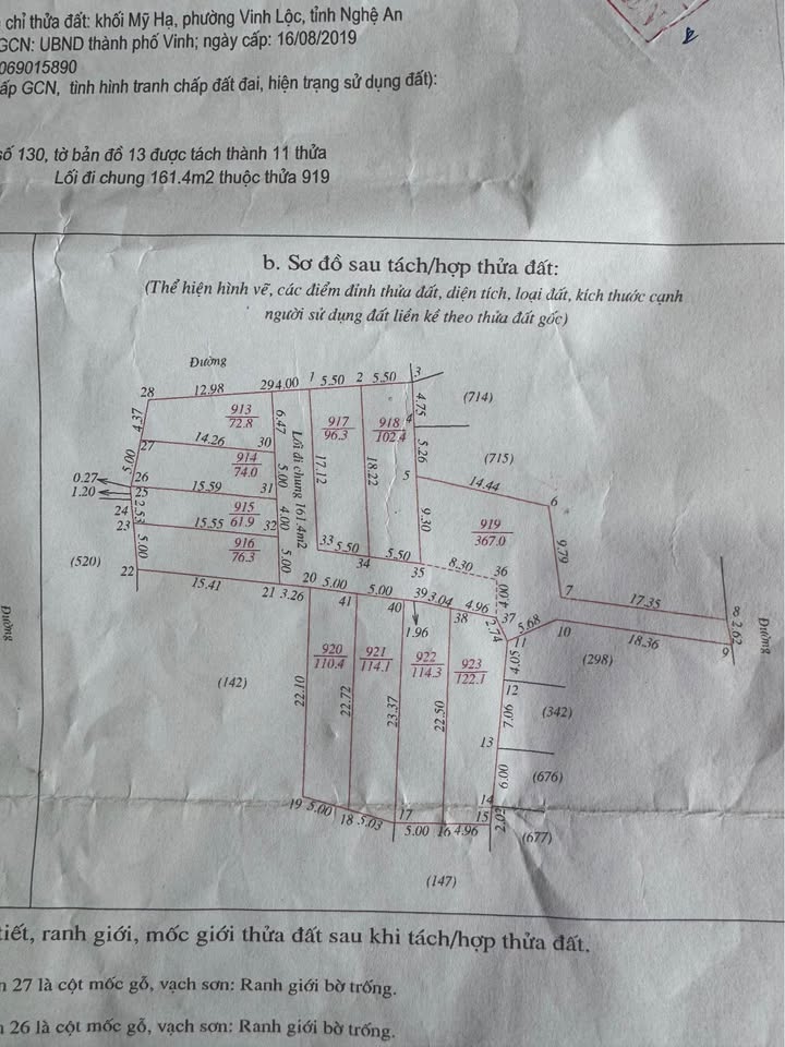 Đất nền Hưng Lộc, Vinh 72.8m² giá 2.18 tỷ - Đầu tư tiềm năng ngay hôm nay!