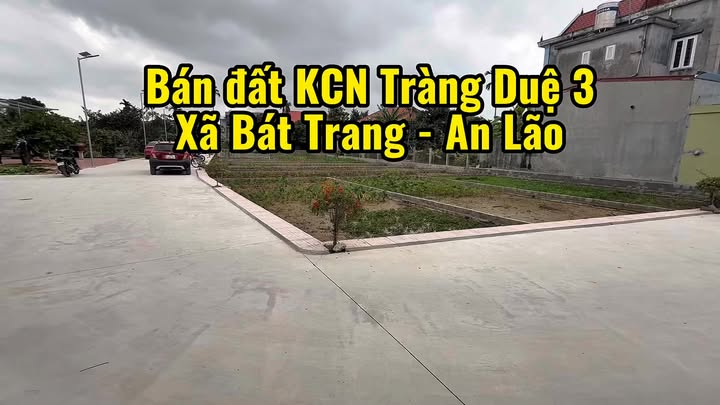 Đất nền KCN Tràng Duệ 3 An Lão 65m² giá chỉ 500 triệu - Cơ hội đầu tư không thể bỏ qua!